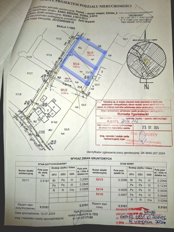 Działka budowlana Żarki Średnie. Zdjęcie 2