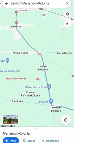Działka budowlana Kowale Pańskie-Kolonia. Zdjęcie 1