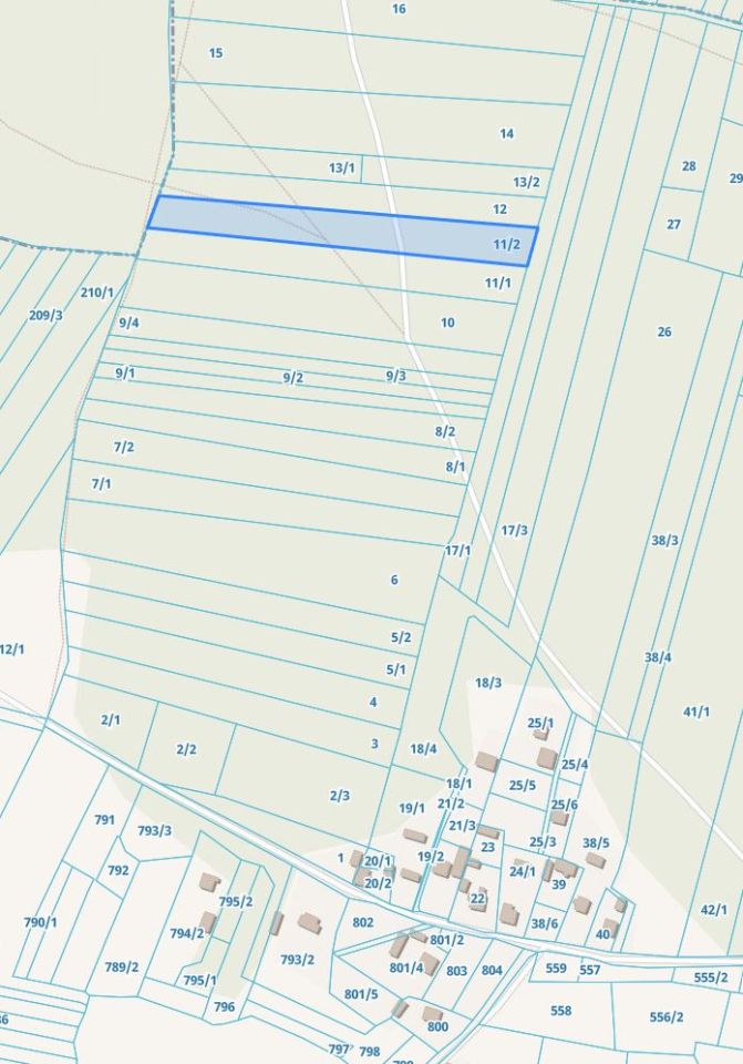 Działka leśna Hucisko Kwaśniowskie. Zdjęcie 2