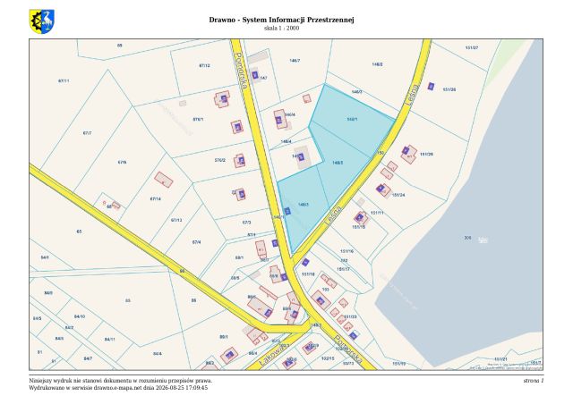 Działka rolno-budowlana Drawno, ul. Leśna. Zdjęcie 10