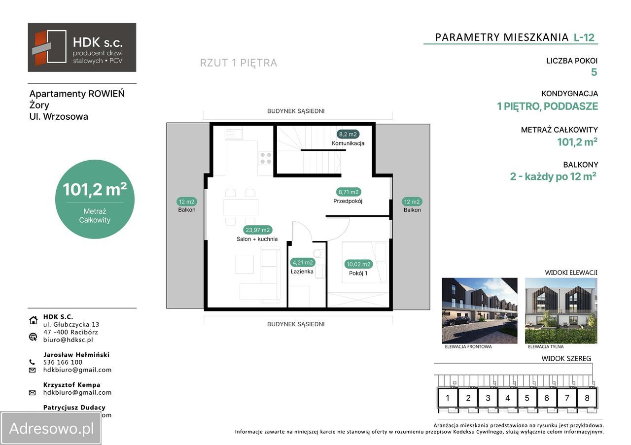 Mieszkanie 5-pokojowe Żory, ul. Wrzosowa. Zdjęcie 10