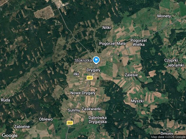 Działka siedliskowa Drygały. Zdjęcie 1