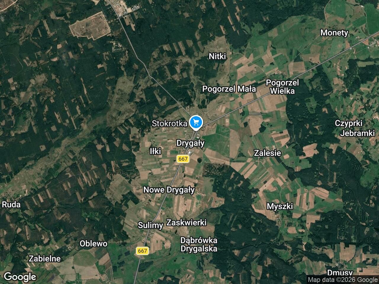 Działka siedliskowa Drygały. Zdjęcie 1