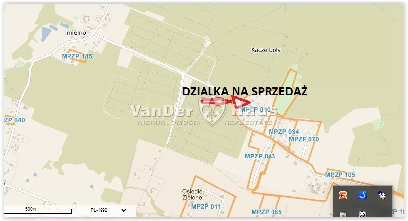 Działka budowlana Imielno. Zdjęcie 5
