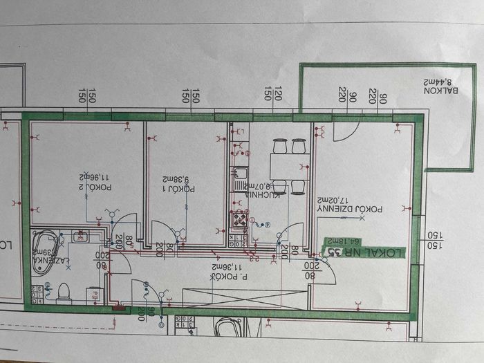 Mieszkanie 3-pokojowe Iława, ul. Piastowska. Zdjęcie 6