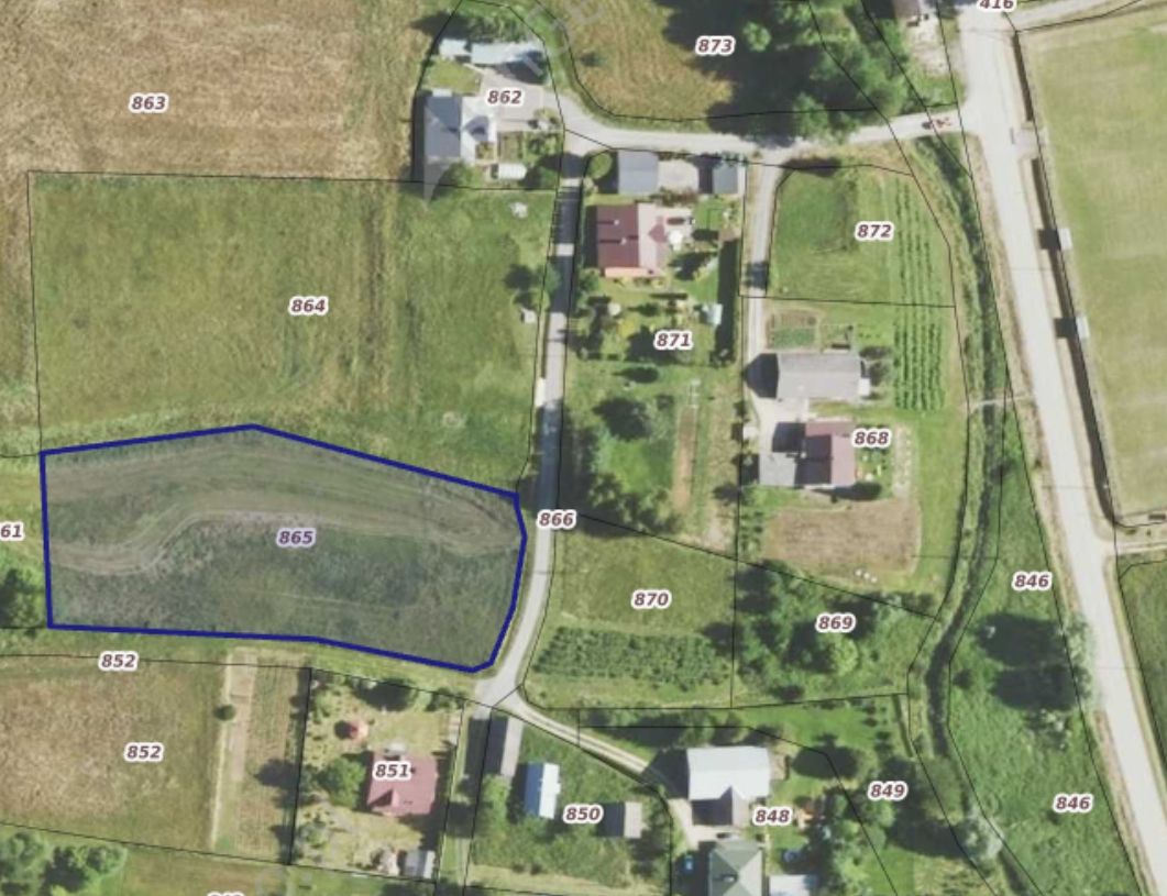 Działka rolno-budowlana Tarnawka Tarnawka Górna. Zdjęcie 1