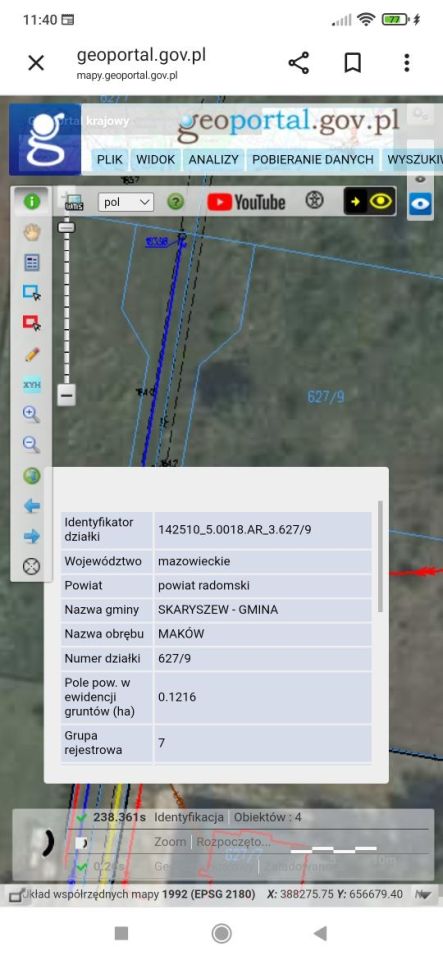 Działka inwestycyjna Maków. Zdjęcie 2