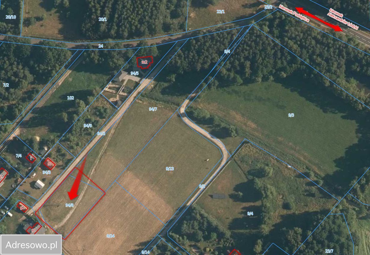 Działka budowlana Nowy Adamów. Zdjęcie 6