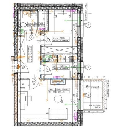 Mieszkanie 2-pokojowe Lublin Śródmieście. Zdjęcie 9