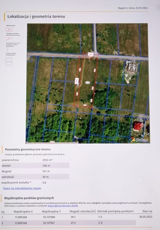 Działka budowlana Bydgoszcz Prądy. Zdjęcie 5