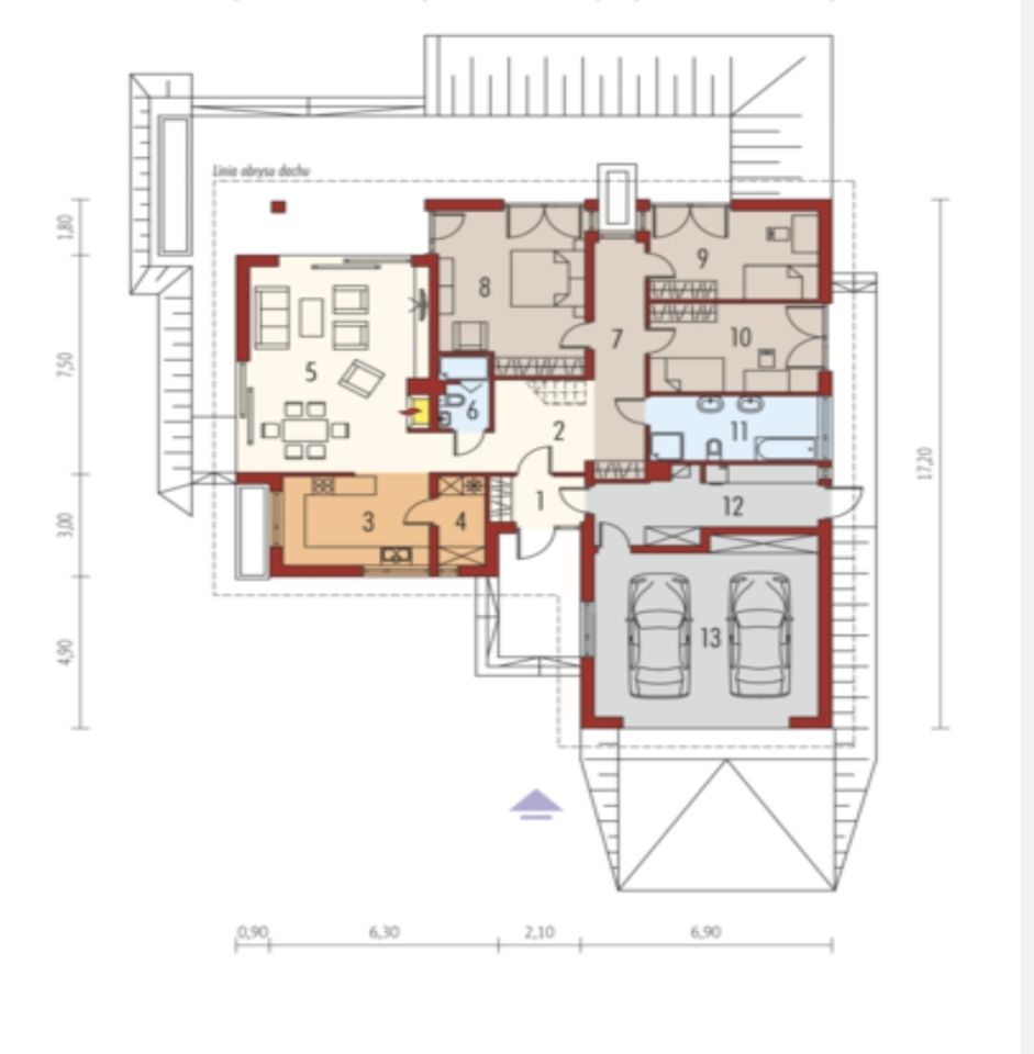 dom wolnostojący, 3 pokoje Kwaśno. Zdjęcie 13