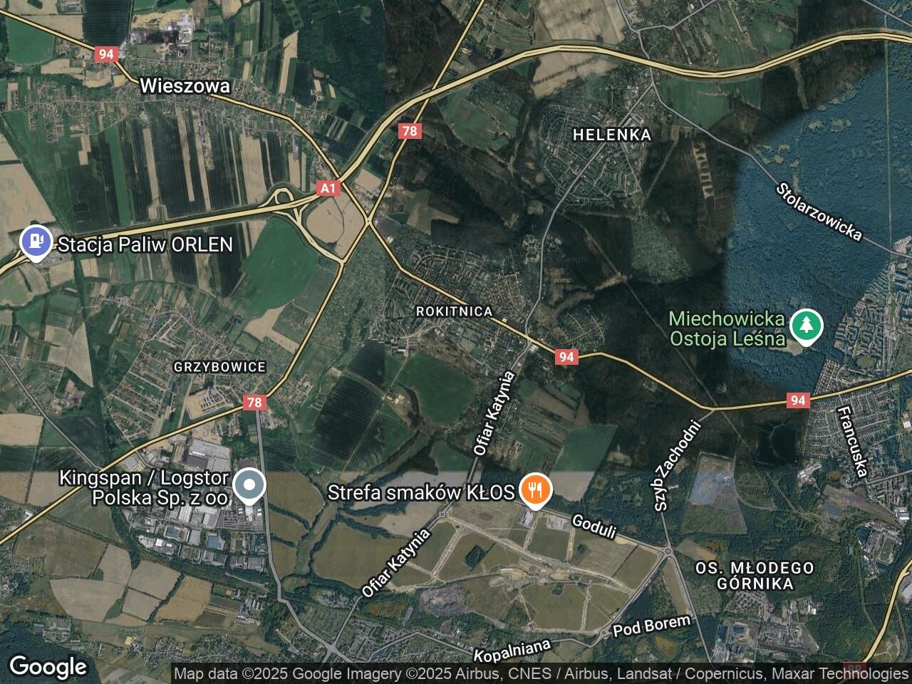 Garaż/miejsce parkingowe Zabrze Rokitnica, ul. Budowlana