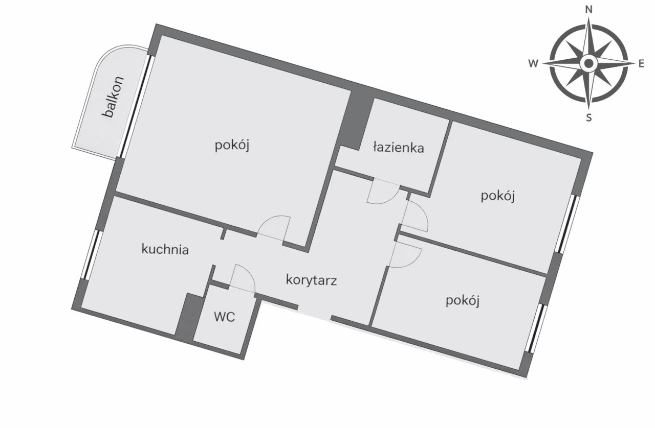 Mieszkanie 3-pokojowe Siedlce, ul. Sekulska. Zdjęcie 13
