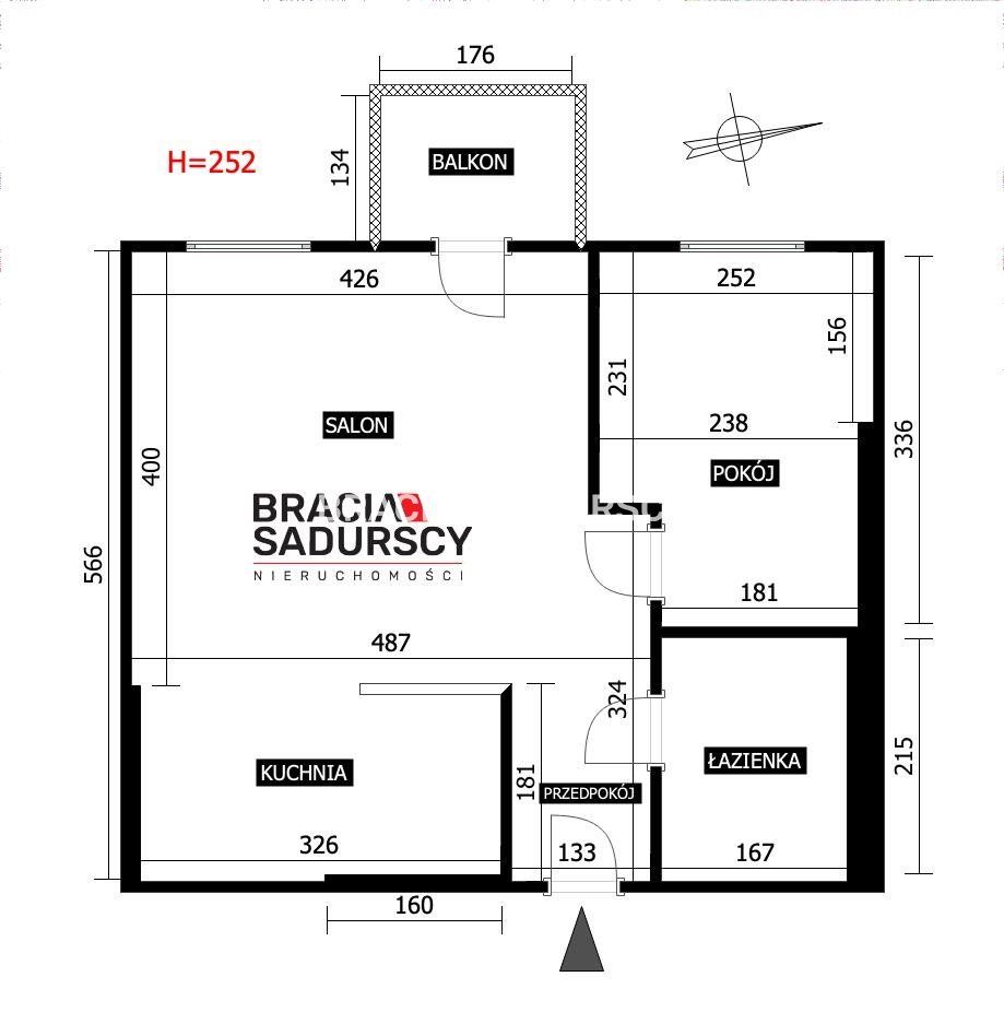 Mieszkanie 2-pokojowe Kraków Krowodrza, ul. Eljasza Walerego Radzikowskiego. Zdjęcie 3