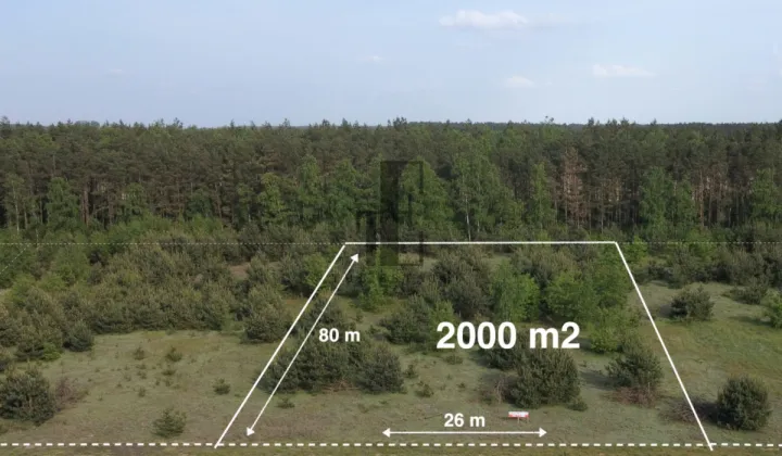 Działka rekreacyjna Gnojno