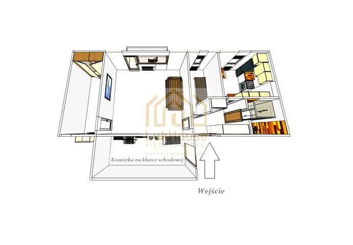Mieszkanie 3-pokojowe Bytom, ul. Stanisława Witczaka. Zdjęcie 14