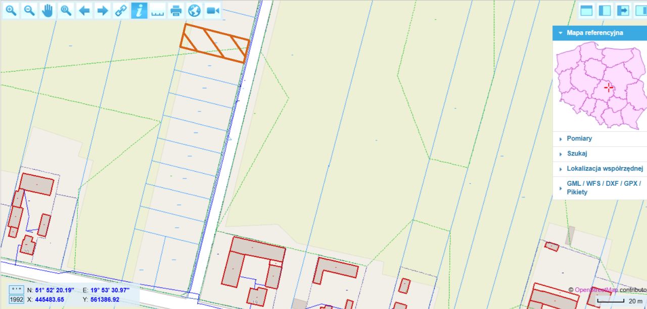Działka budowlana Podłęcze. Zdjęcie 1