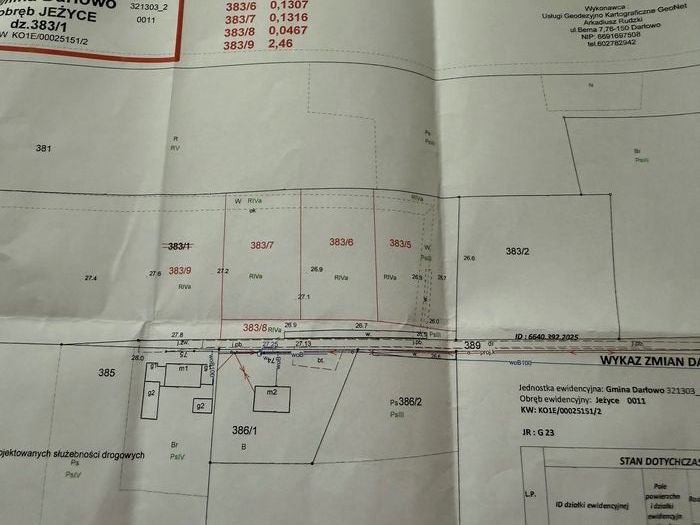 Działka budowlana Jeżyce