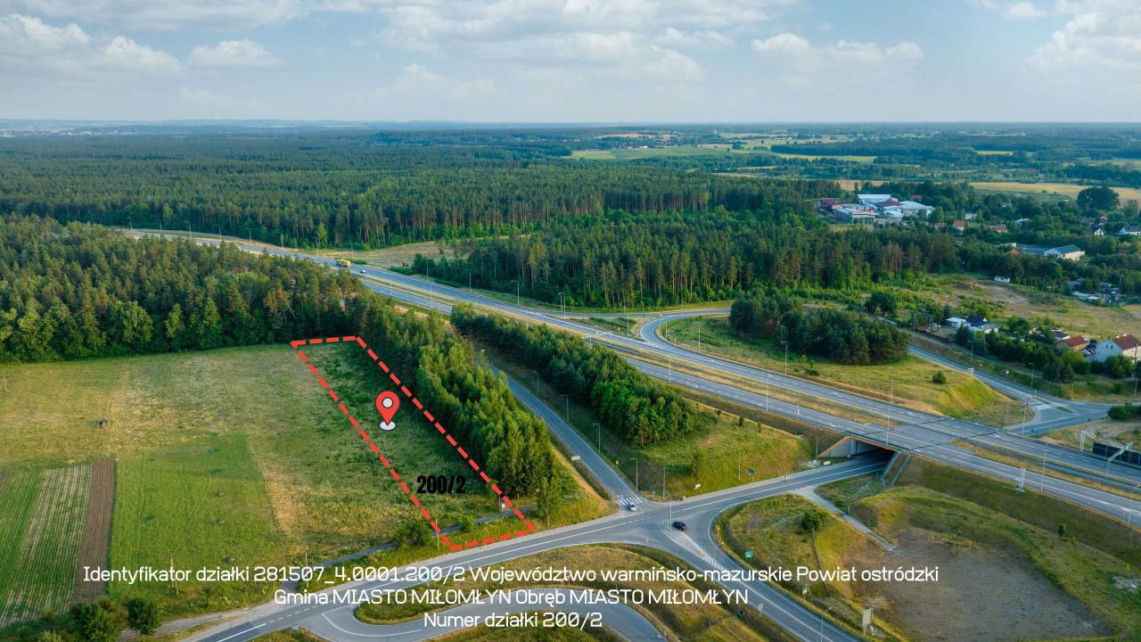 Działka inwestycyjna Miłomłyn. Zdjęcie 6