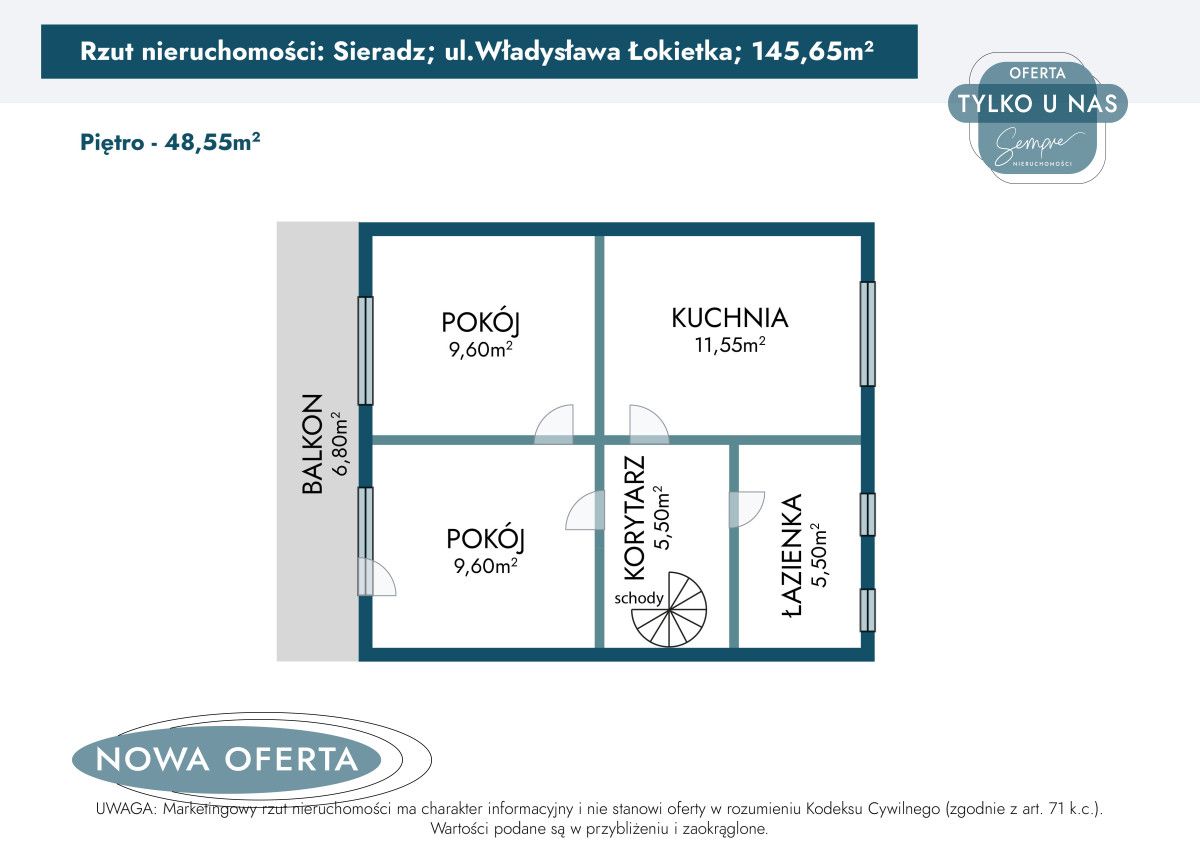 Lokal Sieradz, ul. Władysława Łokietka. Zdjęcie 7