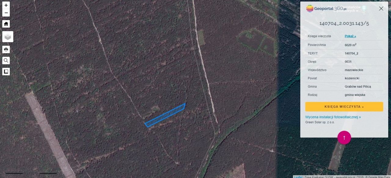 Działka inwestycyjna Zakrzew. Zdjęcie 6