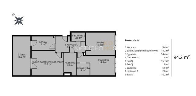 Mieszkanie 4-pokojowe Wrocław Fabryczna, ul. Królewiecka. Zdjęcie 20