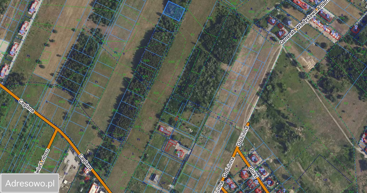 Działka budowlana Słupno, ul. Ceglana. Zdjęcie 3