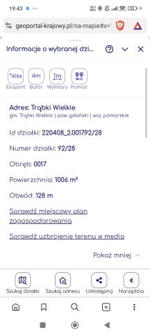 Działka budowlana Trąbki Wielkie, ul. Malinowa. Zdjęcie 3