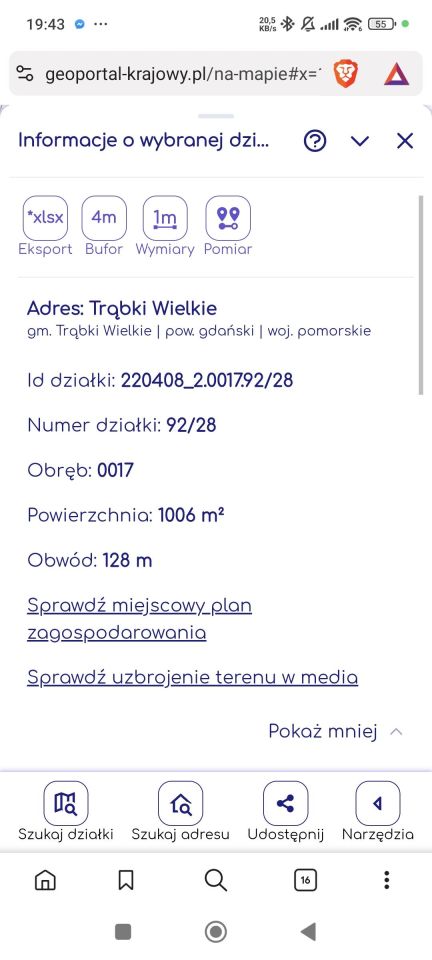 Działka budowlana Trąbki Wielkie, ul. Malinowa. Zdjęcie 3