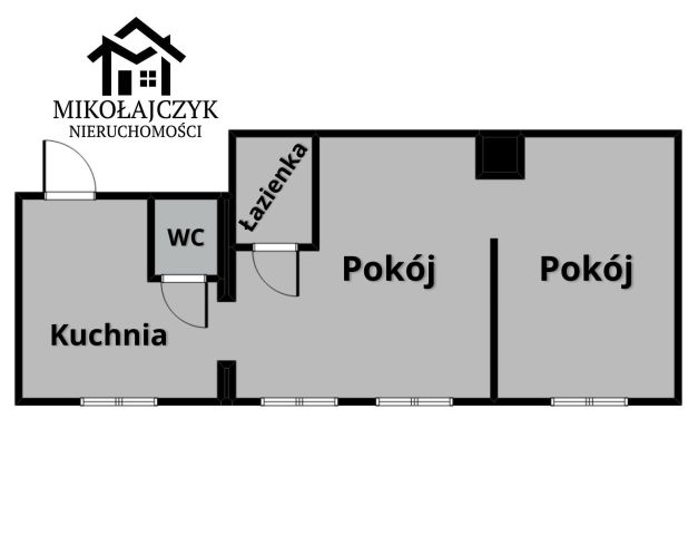 Mieszkanie 2-pokojowe Górowo Iławeckie, ul. Tadeusza Kościuszki. Zdjęcie 11