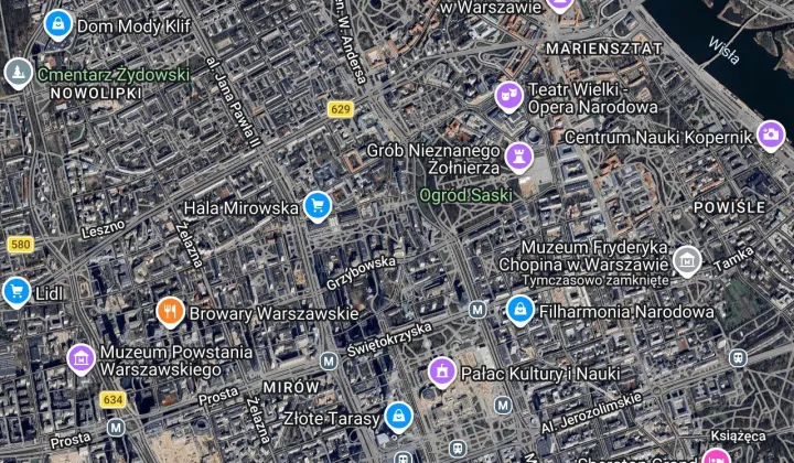 Mieszkanie 1-pokojowe Warszawa Śródmieście, ul. Graniczna