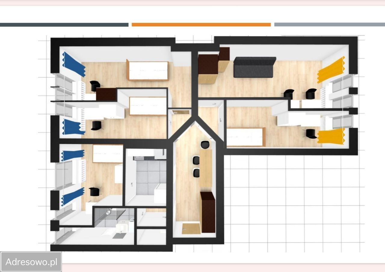 Mieszkanie 5-pokojowe Szczecin Śródmieście, ul. Mazurska. Zdjęcie 2