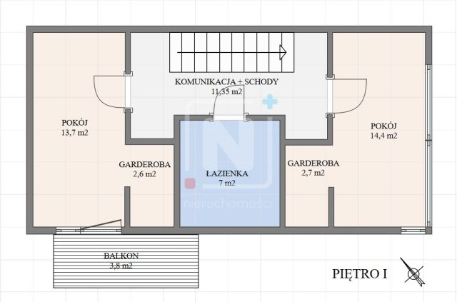 Mieszkanie 5-pokojowe Warszawa Mokotów, ul. Modra. Zdjęcie 19