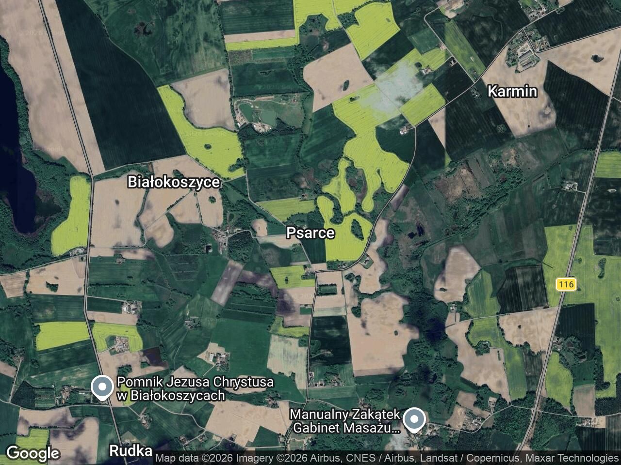 Działka budowlana Psarce. Zdjęcie 1