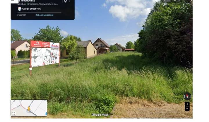 Działka budowlana Miechów-Charsznica, ul. Miechowska