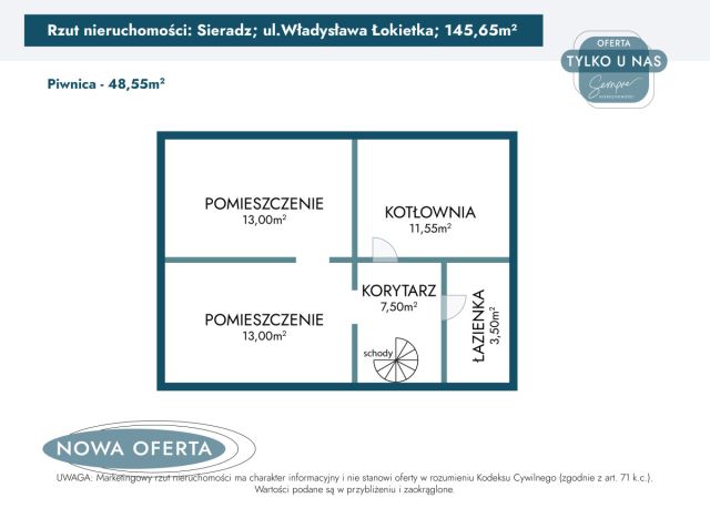 Lokal Sieradz, ul. Władysława Łokietka. Zdjęcie 6