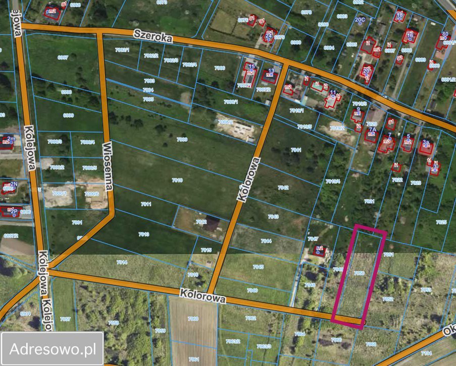Działka budowlana Niegowonice, ul. Kolorowa. Zdjęcie 3
