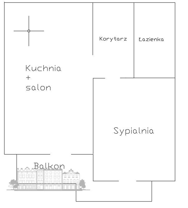 Mieszkanie 2-pokojowe Kraków Podgórze, ul. Aleksandra Fredry. Zdjęcie 9