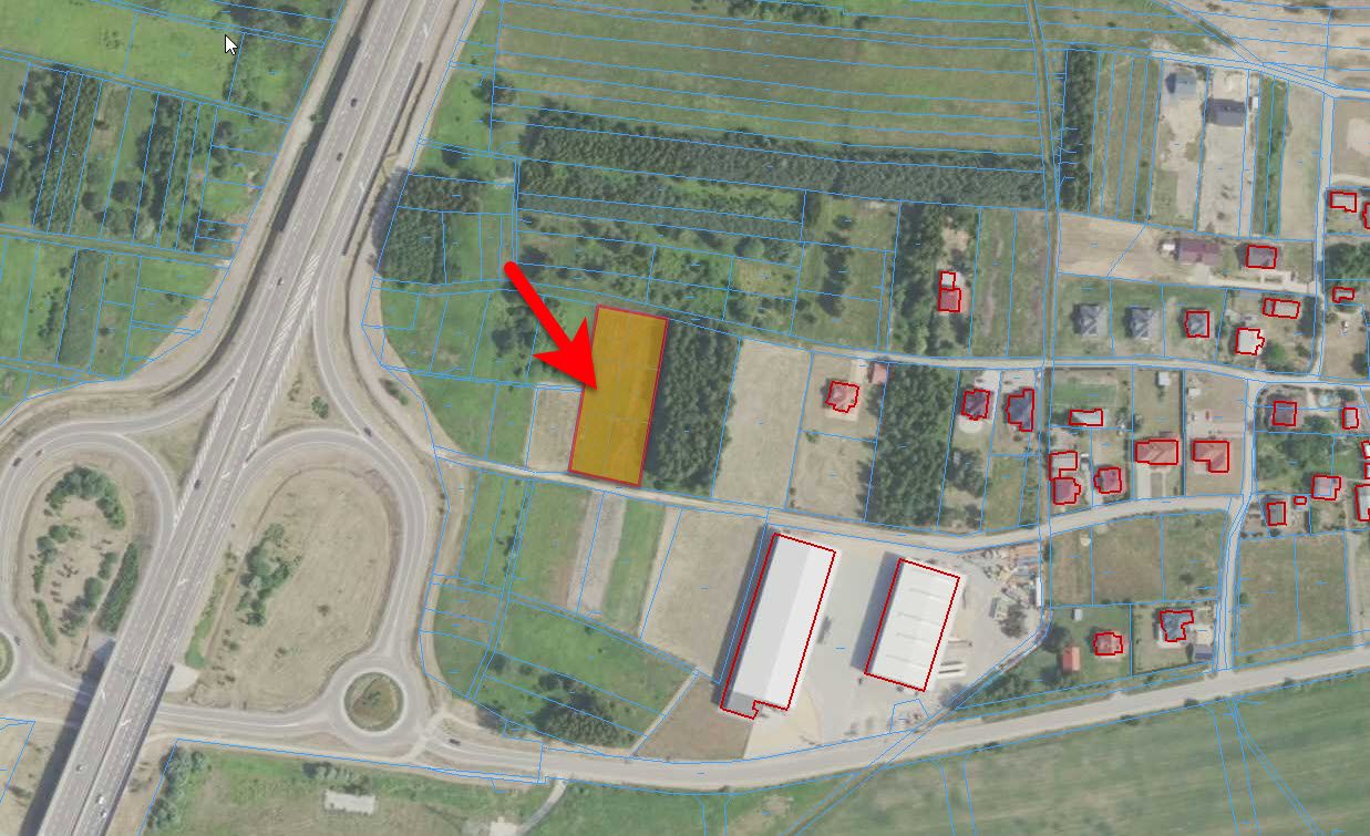 Działka inwestycyjna Jasionka Kamionka. Zdjęcie 3