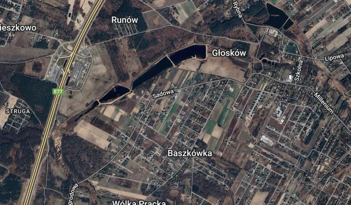 Działka budowlana Baszkówka, ul. Antonówki