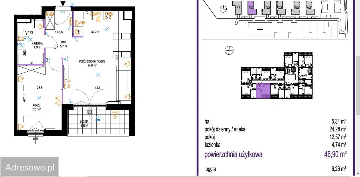 Mieszkanie 2-pokojowe Warszawa Białołęka, ul. Claudia Monteverdiego. Zdjęcie 17
