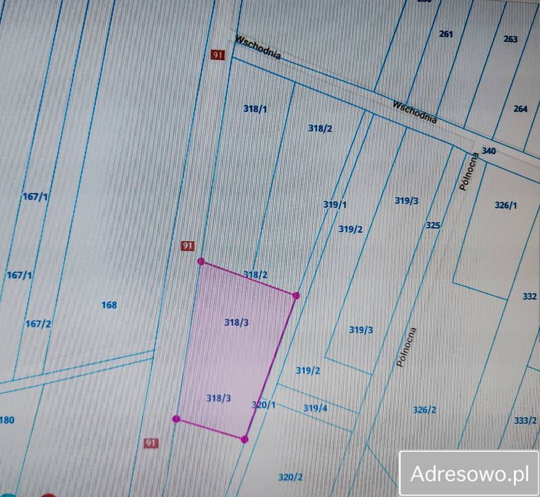 Działka budowlana Radomsko, ul. Częstochowska. Zdjęcie 2