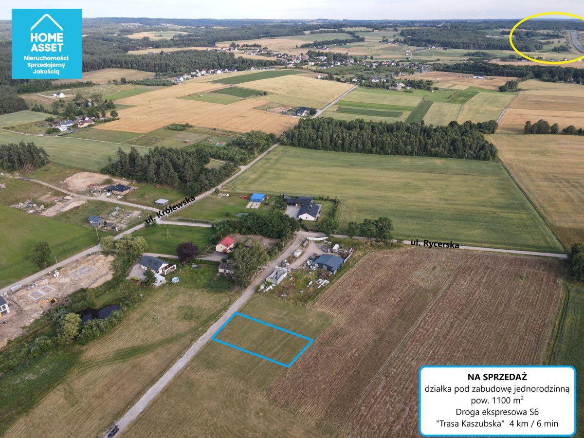 Działka budowlana Robakowo, ul. Rycerska. Zdjęcie 6
