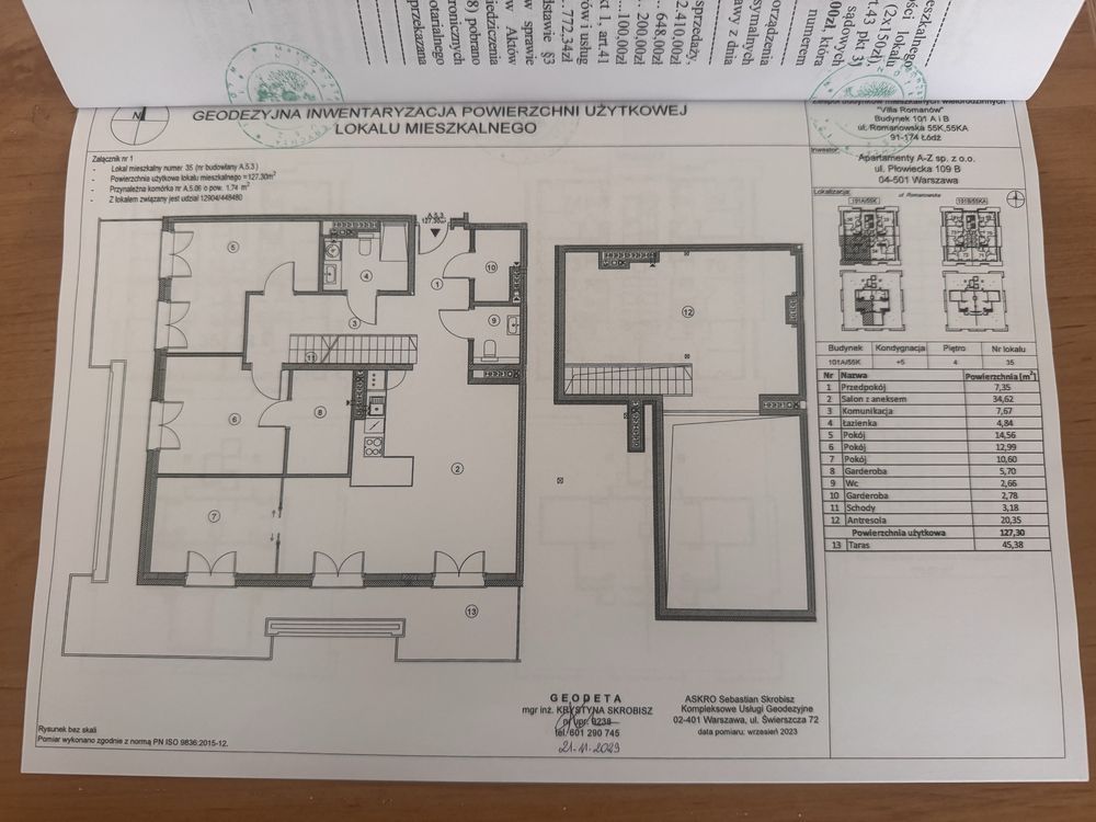 Mieszkanie 4-pokojowe Rąbień AB. Zdjęcie 4