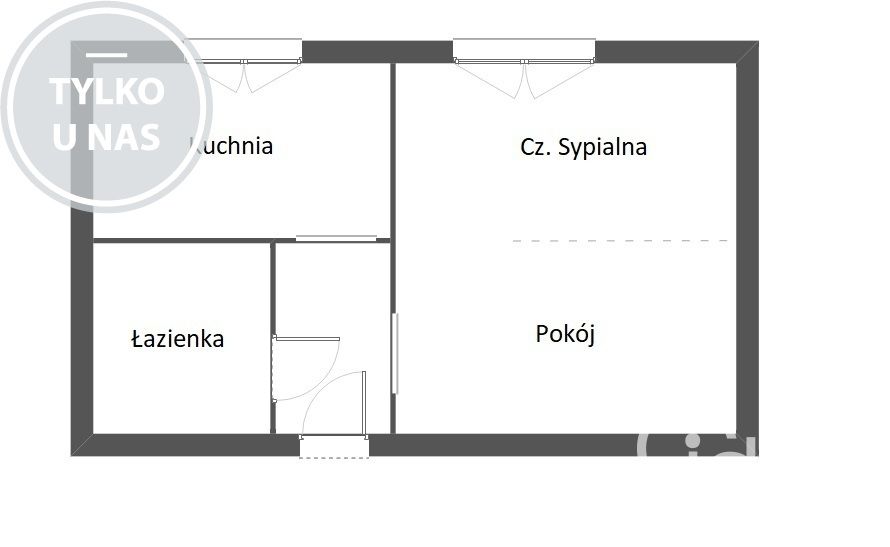 Mieszkanie 1-pokojowe Szczecin