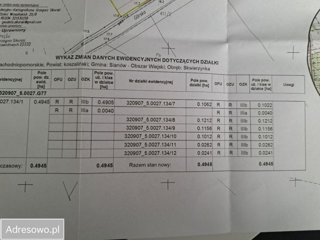 Działka budowlana Skwierzynka. Zdjęcie 2