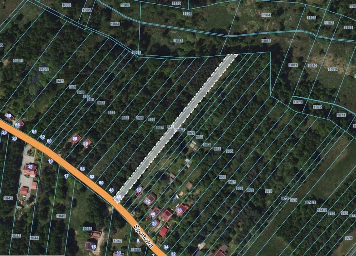 Działka rolno-budowlana Siedlec Duży, ul. Sportowa. Zdjęcie 3