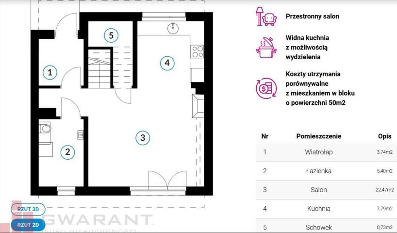 bliźniak, 4 pokoje Cholerzyn. Zdjęcie 14