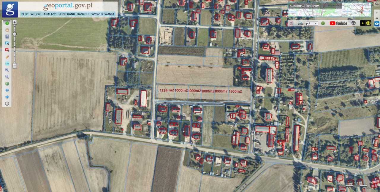 Działka budowlana Wilczogóra, ul. Lawendowa