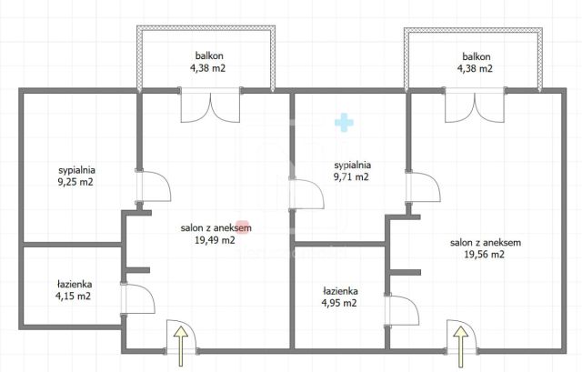 Mieszkanie 4-pokojowe Warszawa Wilanów, al. Rzeczypospolitej. Zdjęcie 14
